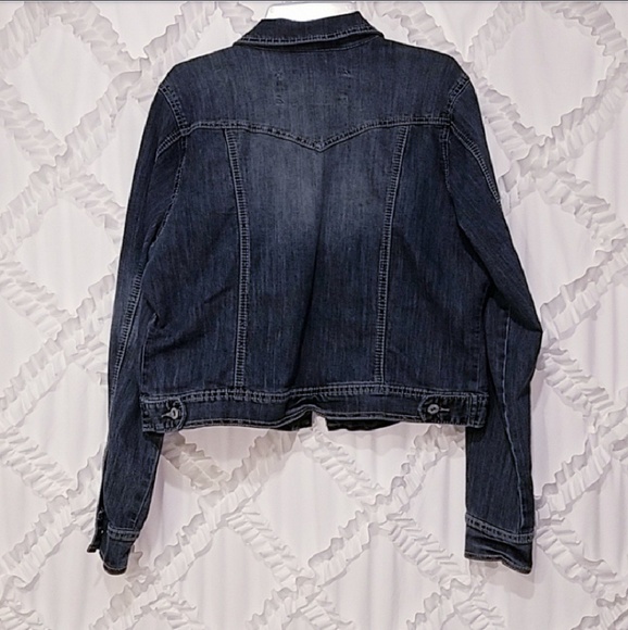 Maurices Denim Jean Jacket size 0 XS - Picture 2 of 6